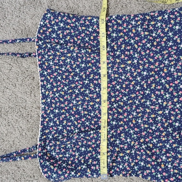 RALPH Ralph Lauren Sun Dress Y2K Mini Vintage Cotton Shift Dress Size 0 - Picture 9 of 12